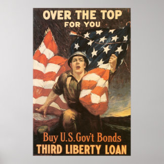 Boven de bovenkant voor u Poster