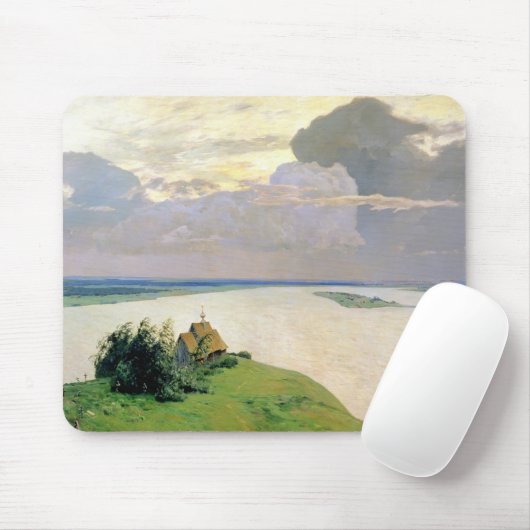 Boven de externe vrede, 1894 muismat (Met muis)