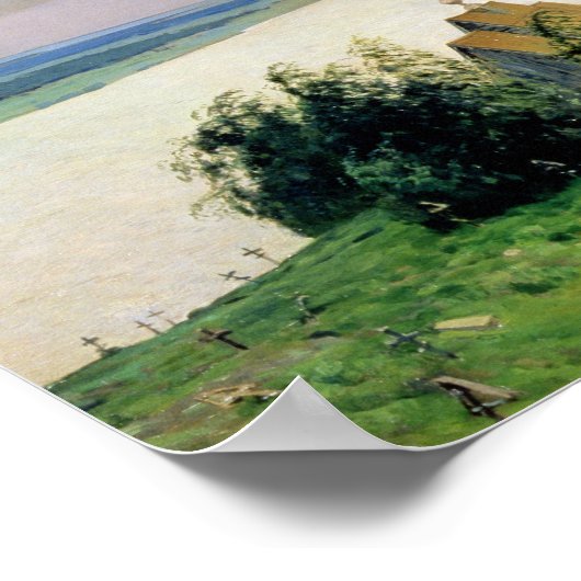 Boven de externe vrede, 1894 poster (Hoek)