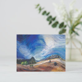 Boven de grindput | Emily Carr | Briefkaart
