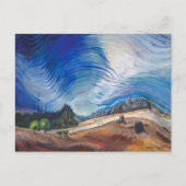 Boven de grindput | Emily Carr | Briefkaart (Voorkant)