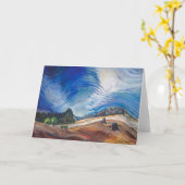 Boven de grindput | Emily Carr | Kaart (Gele Bloem)