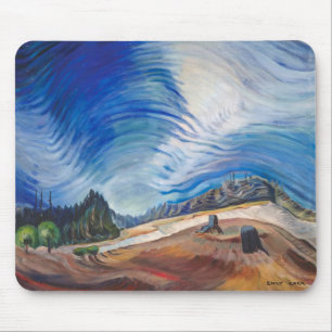 Boven de grindput   Emily Carr   Muismat