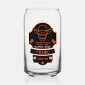 Boven de heuvel wordt het oud blikvorm glas (Achterkant)