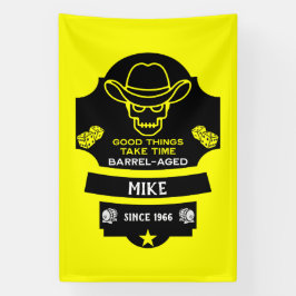 Boven de heuvel wordt het oud spandoek