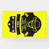 Boven de heuvel wordt het oud spandoek (Horizontaal)