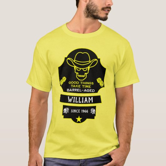 Boven de heuvel wordt het oud t-shirt (Voorkant)