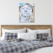 Boven de heuvels, Art Print (Insitu (Slaapkamer))