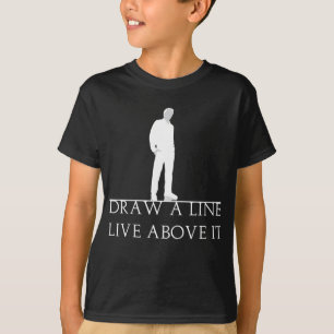 Boven de lijn t-shirt