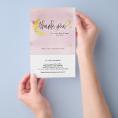 Boven de maan, Roze Snoep Bar paper Wrapper Flyer (Hand)