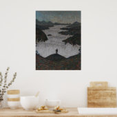 Boven de mist poster (Keuken)