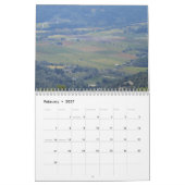 Boven de Napa-vallei Kalender (Feb 2027)