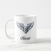 Boven de rest - Eagle Wings gepersonaliseerd Koffiemok (Links)