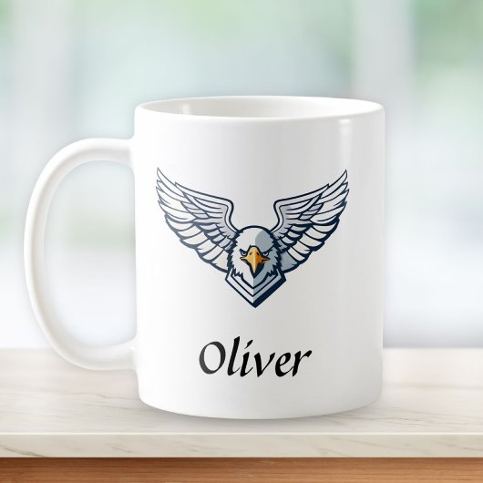 Boven de rest - Eagle Wings gepersonaliseerd Koffiemok