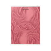 Boven de rode Sjabloon Notitieblok (Linkerzijde)