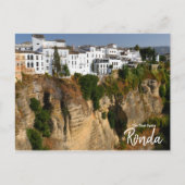 Boven de Ronda, Spanje Briefkaart (Voorkant)