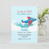 Boven de Uitnodiging van Clouds (Staand voorkant)