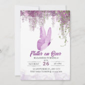 Boven de vlinderdag wordt er gefluister kaart (Voorkant)