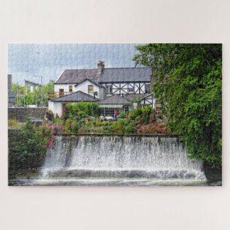Boven de waterval legpuzzel