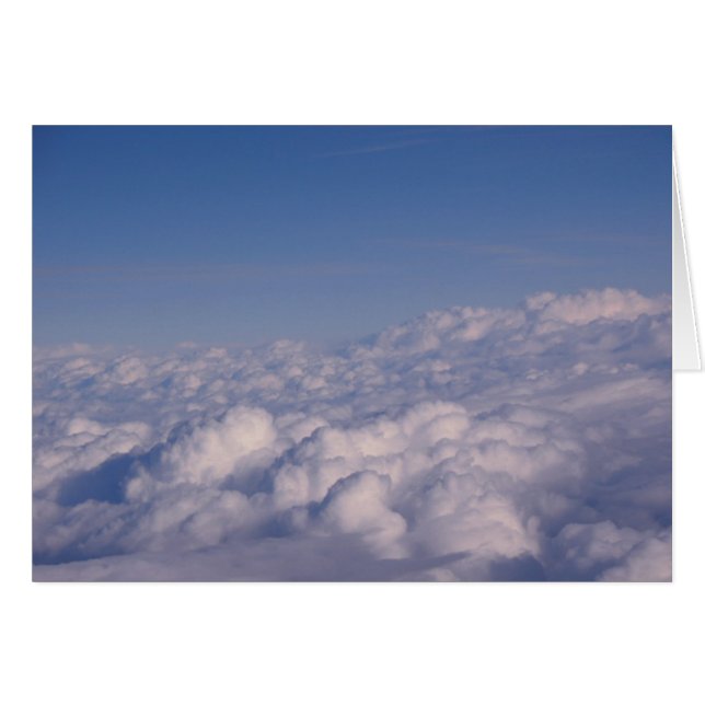boven de wolken (Voorkant Horizontaal)
