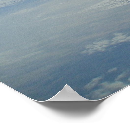 Boven de wolken 1 poster (Hoek)