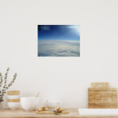 Boven de wolken 1 poster (Keuken)