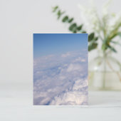 boven de wolken briefkaart (Staand voorkant)