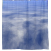 Boven de wolken douchegordijn (Voorkant)