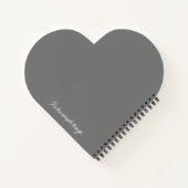 Boven de wolken hart notitieboek (Achterkant)