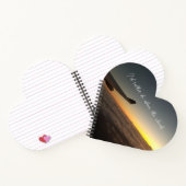 Boven de wolken hart notitieboek (Binnen)