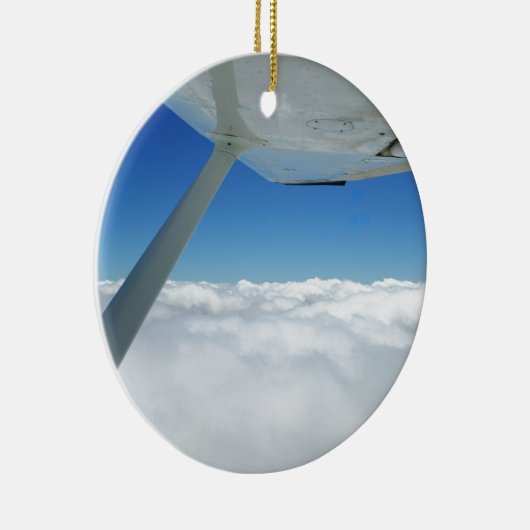 Boven de wolken keramisch ornament (Rechts)