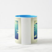 Boven de wolken mok (Midden)