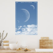 Boven de wolken poster (Keuken)
