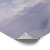 boven de wolken poster (Hoek)