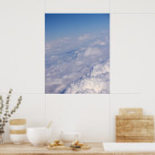boven de wolken poster (Keuken)