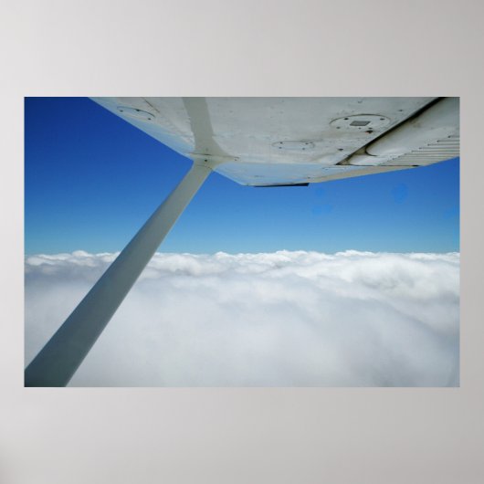 Boven de wolken poster (Voorkant)