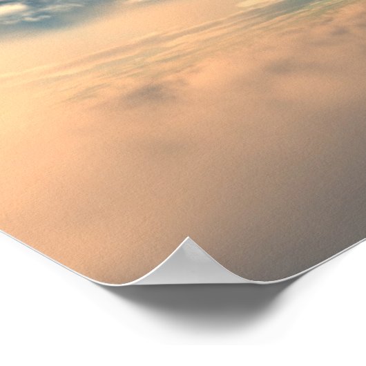 Boven de wolken poster (Hoek)