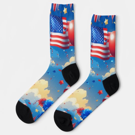 Boven de wolken sokken (Links)