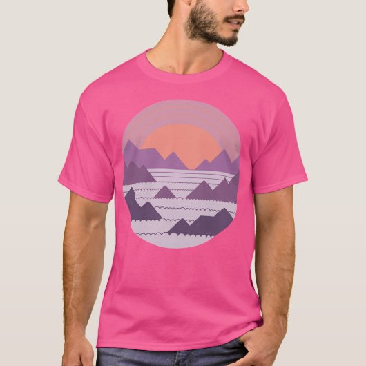 Boven de wolken t-shirt (Voorkant)