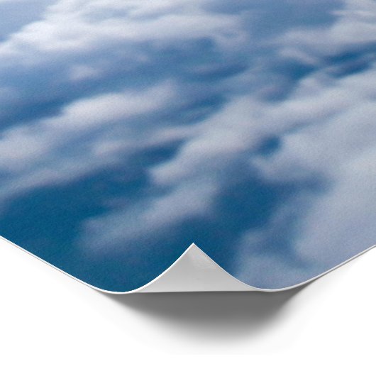 Boven de wolkenzomer poster (Hoek)