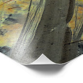 "Boven een Beaver Dam I" krap verbeterd geluid Foto Afdruk (Hoek)