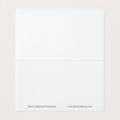 "Boven een Beaver Dam II", krap verstevigd geluid Kaart (Binnenkant ongevouwen)