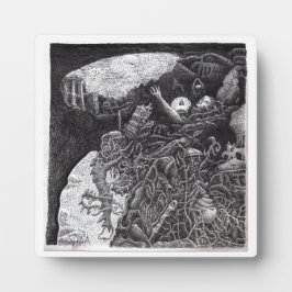 Boven en onder door Brian Benson Fotoplaat