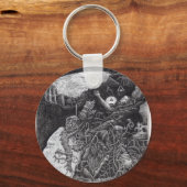 Boven en onder door Brian benson Sleutelhanger (Voorkant)