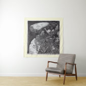 Boven en onder, door Brian Benson Wandkleed (In situ)