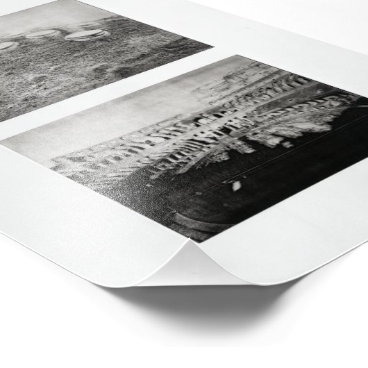 Boven en onder foto afdruk (Hoek)