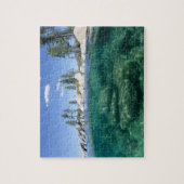 Boven en onder het meer van Tahoe Legpuzzel (Verticaal)