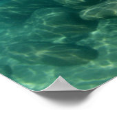 Boven en onder het meer van Tahoe Poster (Hoek)