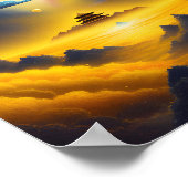 Boven en onder Poster (Hoek)