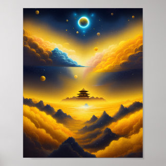 Boven en onder Poster